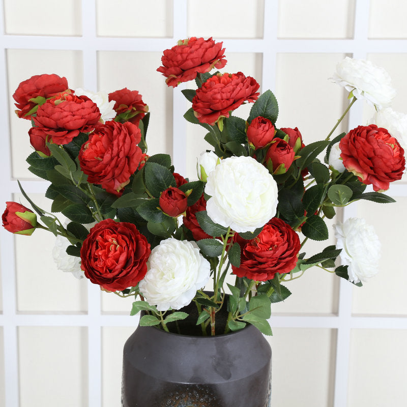 P0023 Three-headed peony