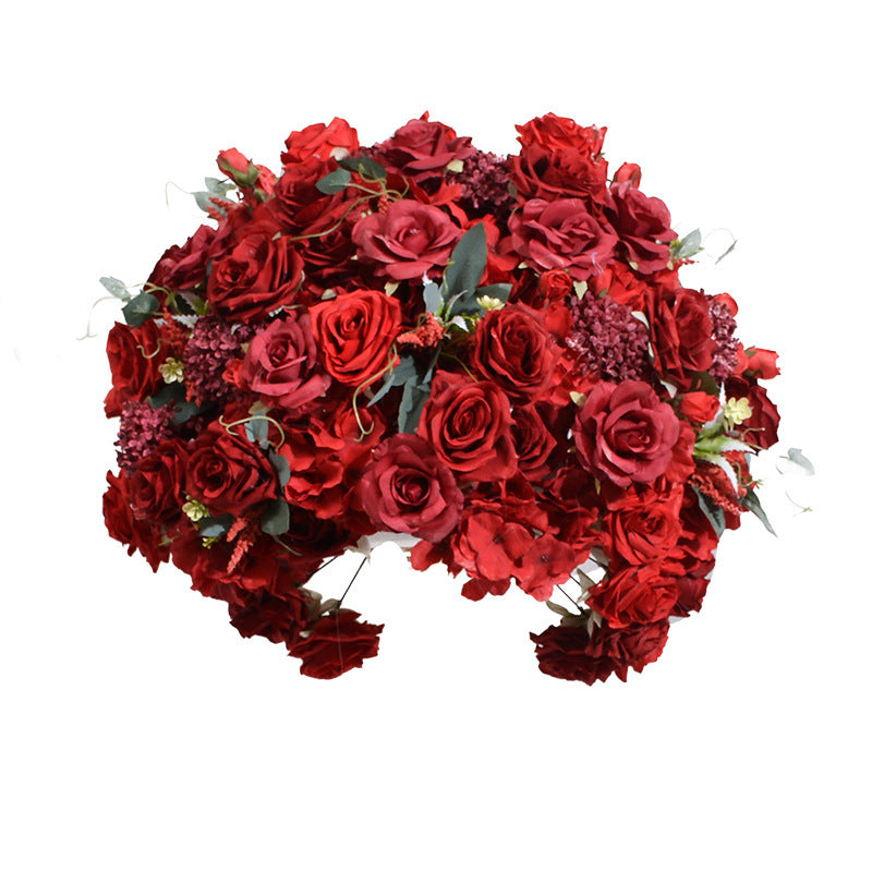 FB0037 Red mix and match flower balls