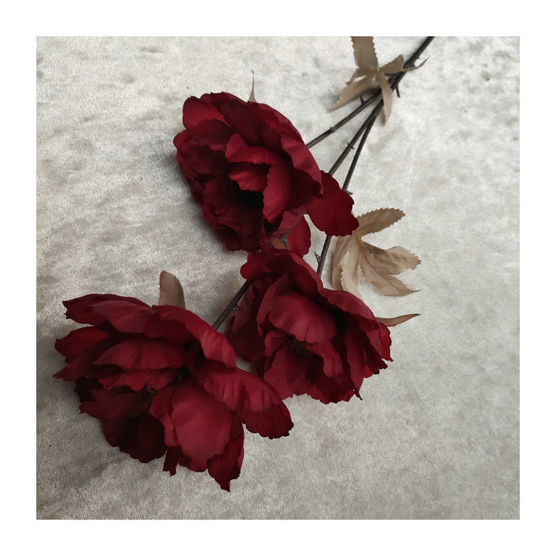 P0020 European style three-headed peony