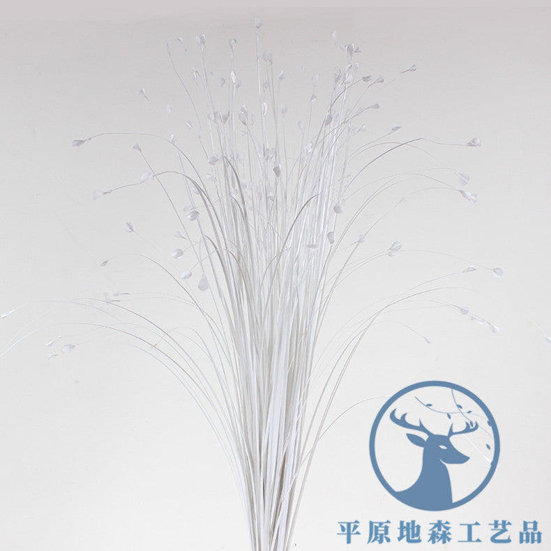 Artificial peacock grass