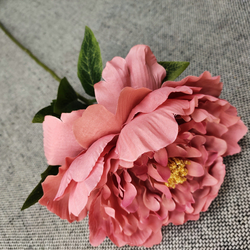 P0045 Retro light luxury Polish peony