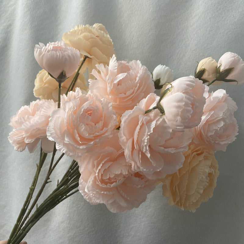 P0039 Brushed Cloth Puff Peony