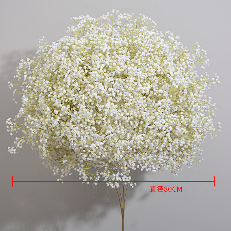 FB0029 Light color pure baby's breath flower ball