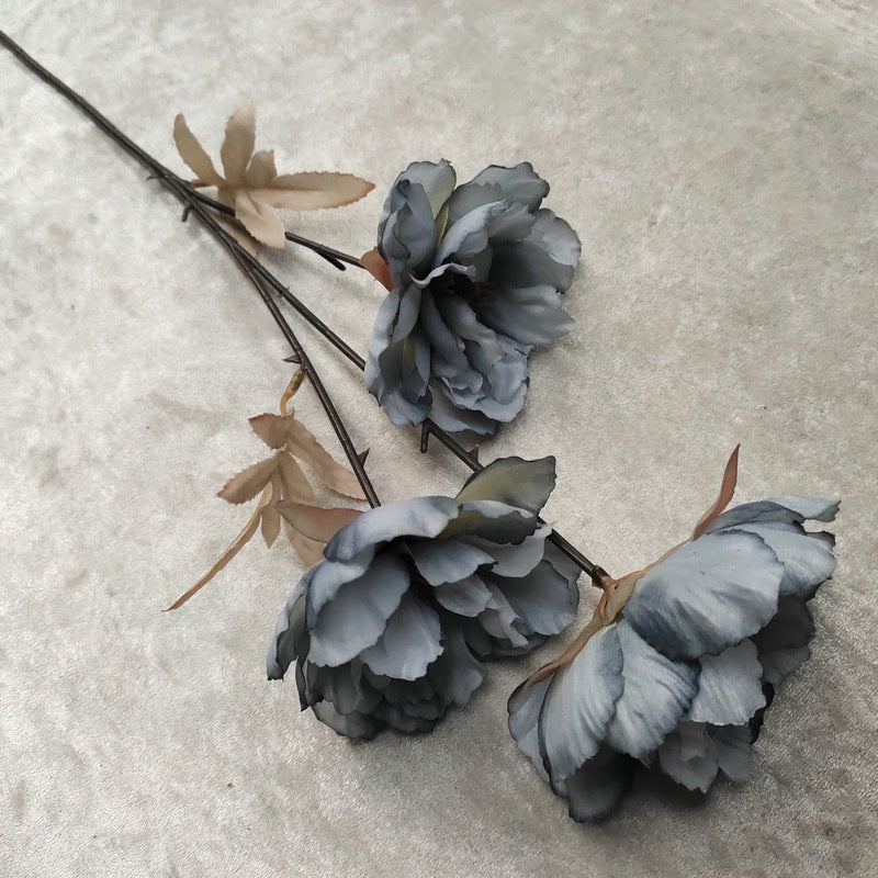 P0020 European style three-headed peony