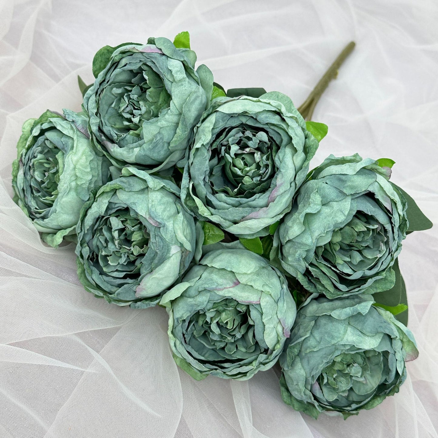 P0017 Seven-Headed Burnt Edge Peony ins Nordic Peony