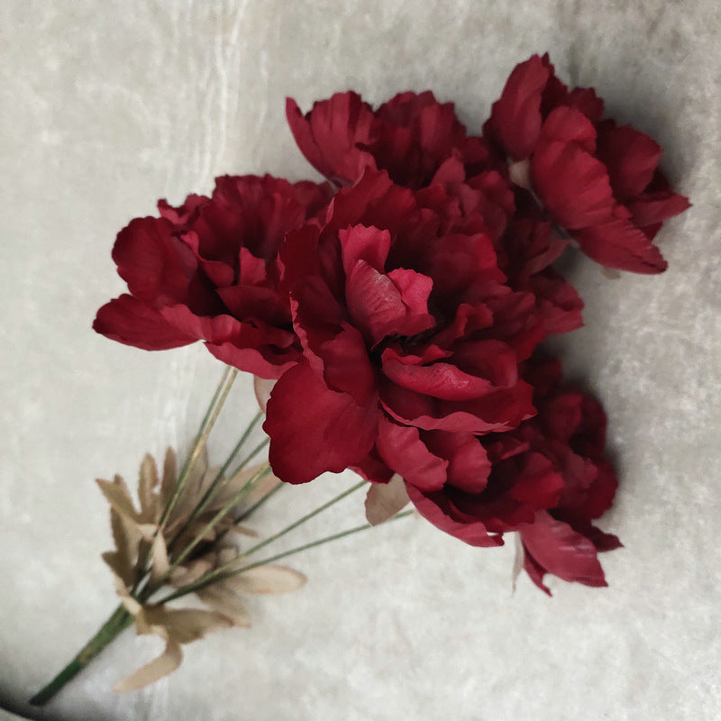 P0021 European style nine-headed peony