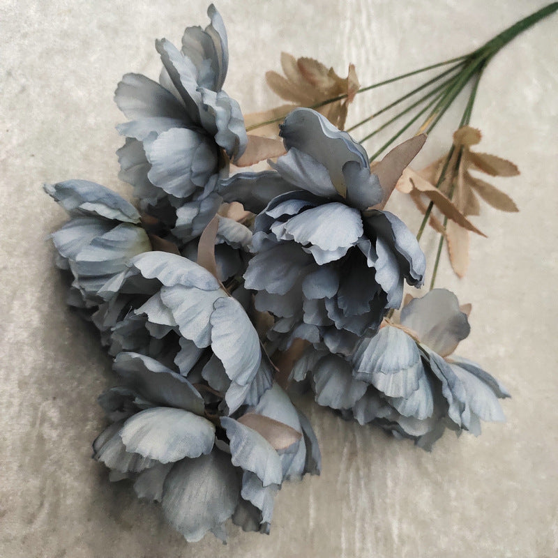 P0021 European style nine-headed peony