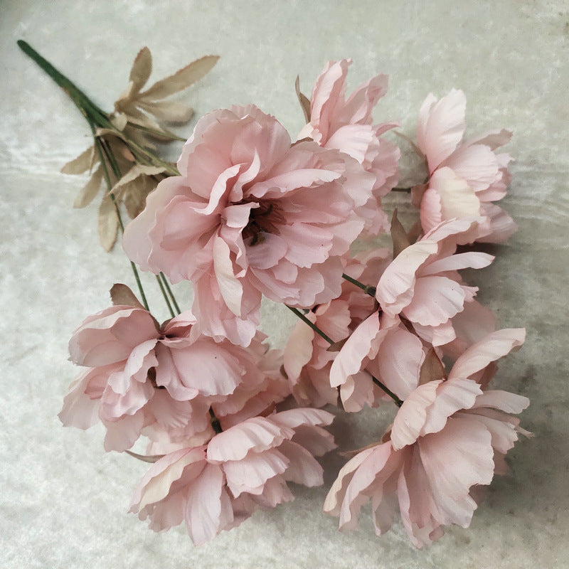 P0021 European style nine-headed peony