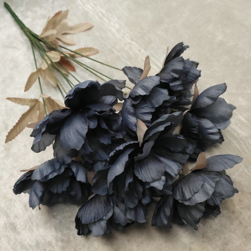 P0021 European style nine-headed peony