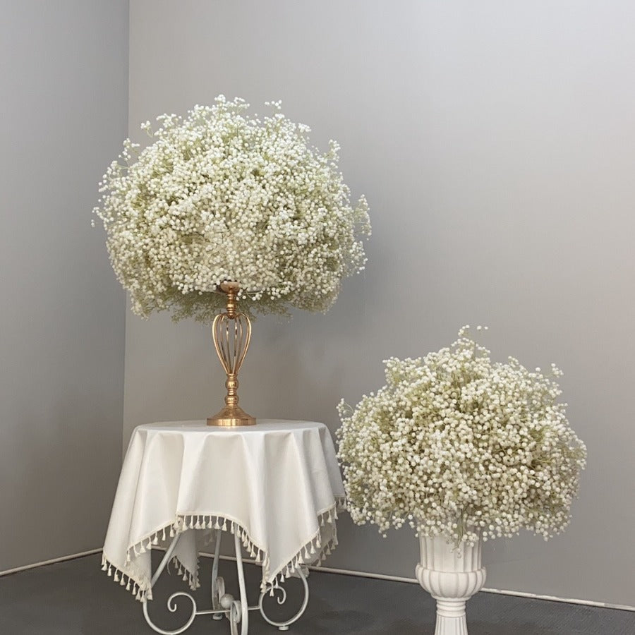 FB0029 Light color pure baby's breath flower ball