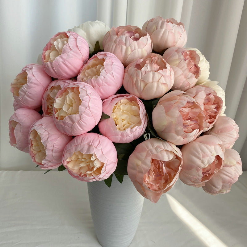 P0025 Ten round peonies