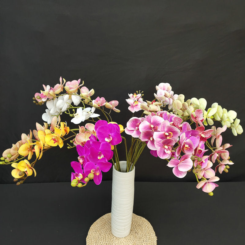 O0018 3D printed phalaenopsis with ten heads and two prongs