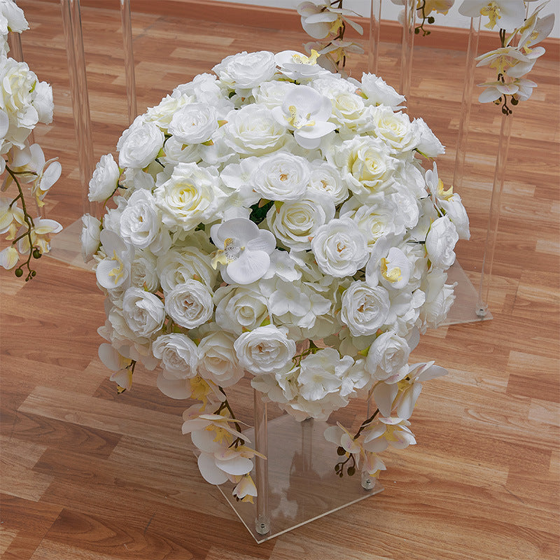 FB0023 Phalaenopsis Hydrangea Rose Ball