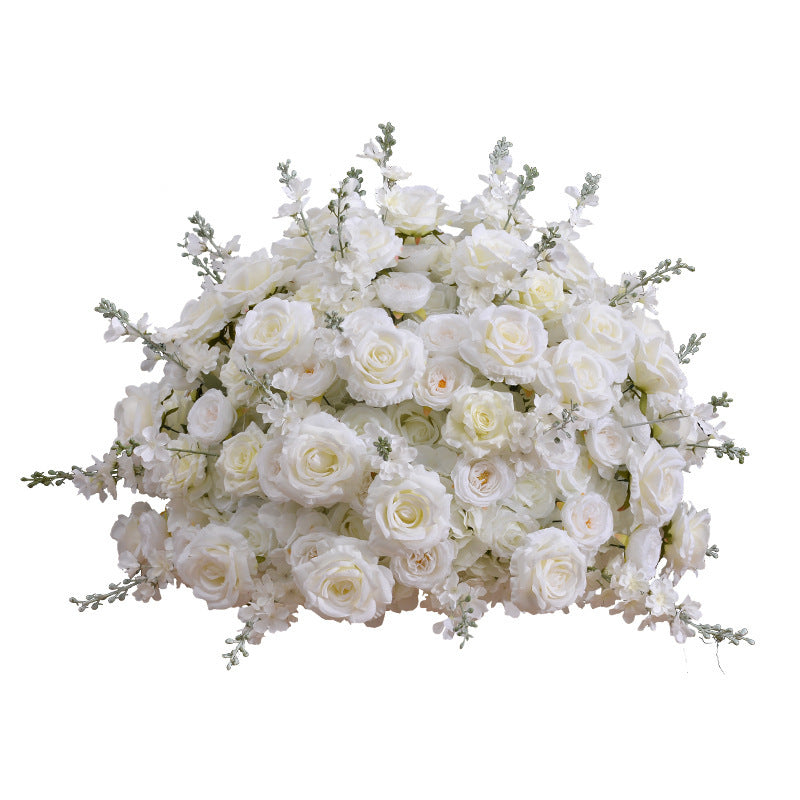 FB0024 white rose ball