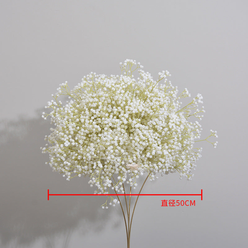 FB0029 Light color pure baby's breath flower ball