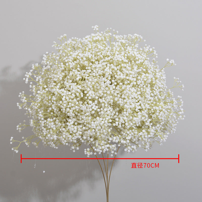 FB0029 Light color pure baby's breath flower ball